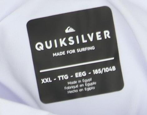 Quiksilver Men's 2XL White Pullover Sweatshirt