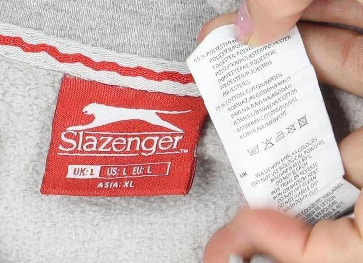 Slazenger Men's Grey XL Pullover Sweatshirt
