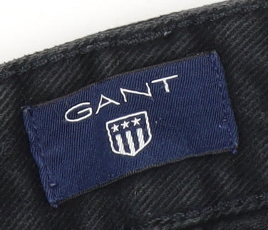 GANT Men's Black Straight Jeans Size 36