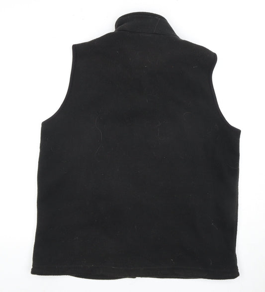 Trespass Men's Black Fleece Waistcoat M Stand-Up