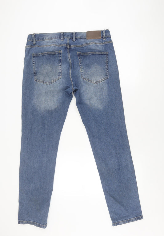 French Connection Men's Blue Skinny Jeans W34/L32