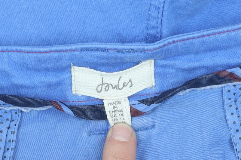 Joules Men's Blue Chino Shorts, Size 14 - Spring Casual Wear