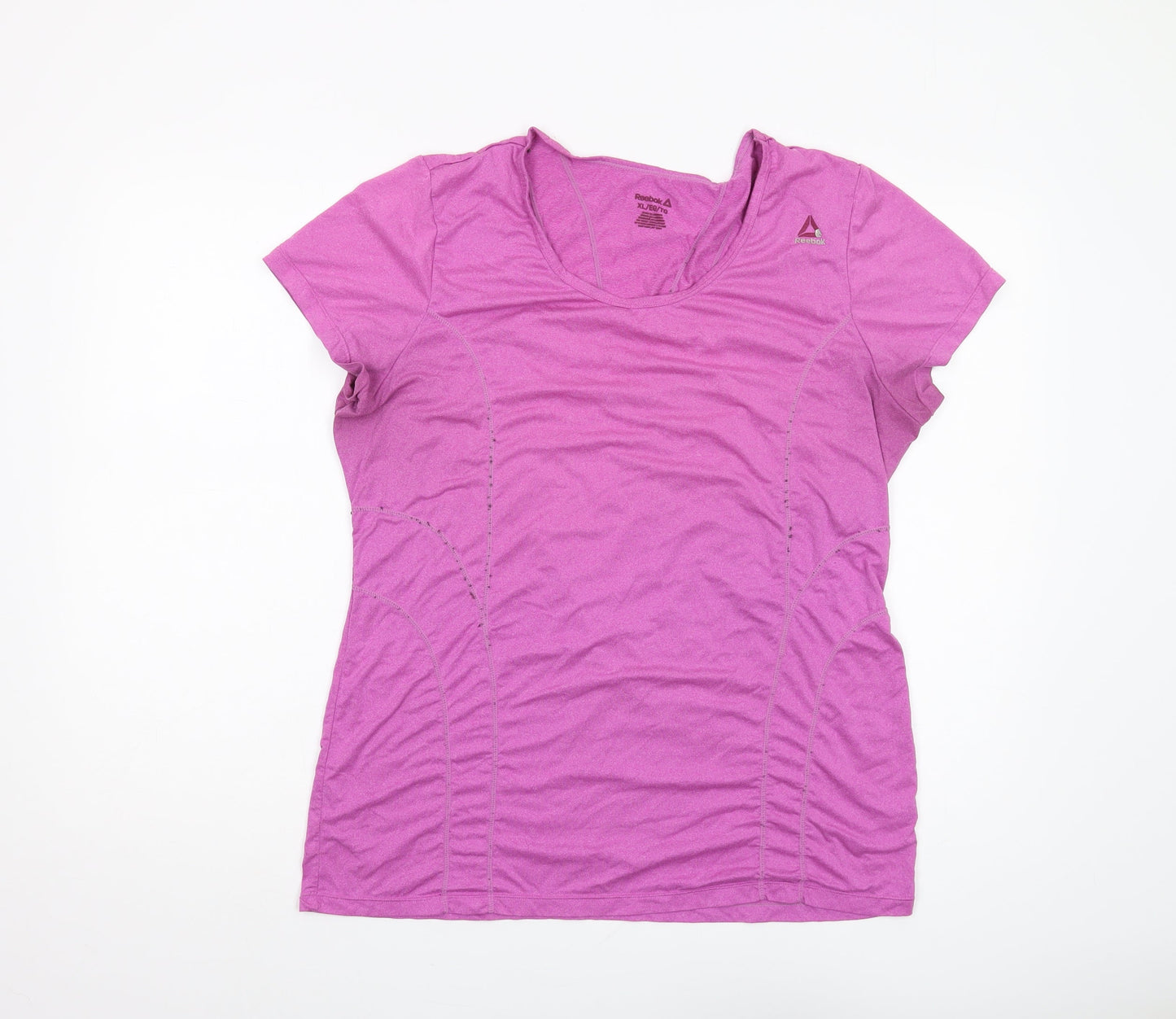 Reebok Women's Purple XL Activewear T-Shirt