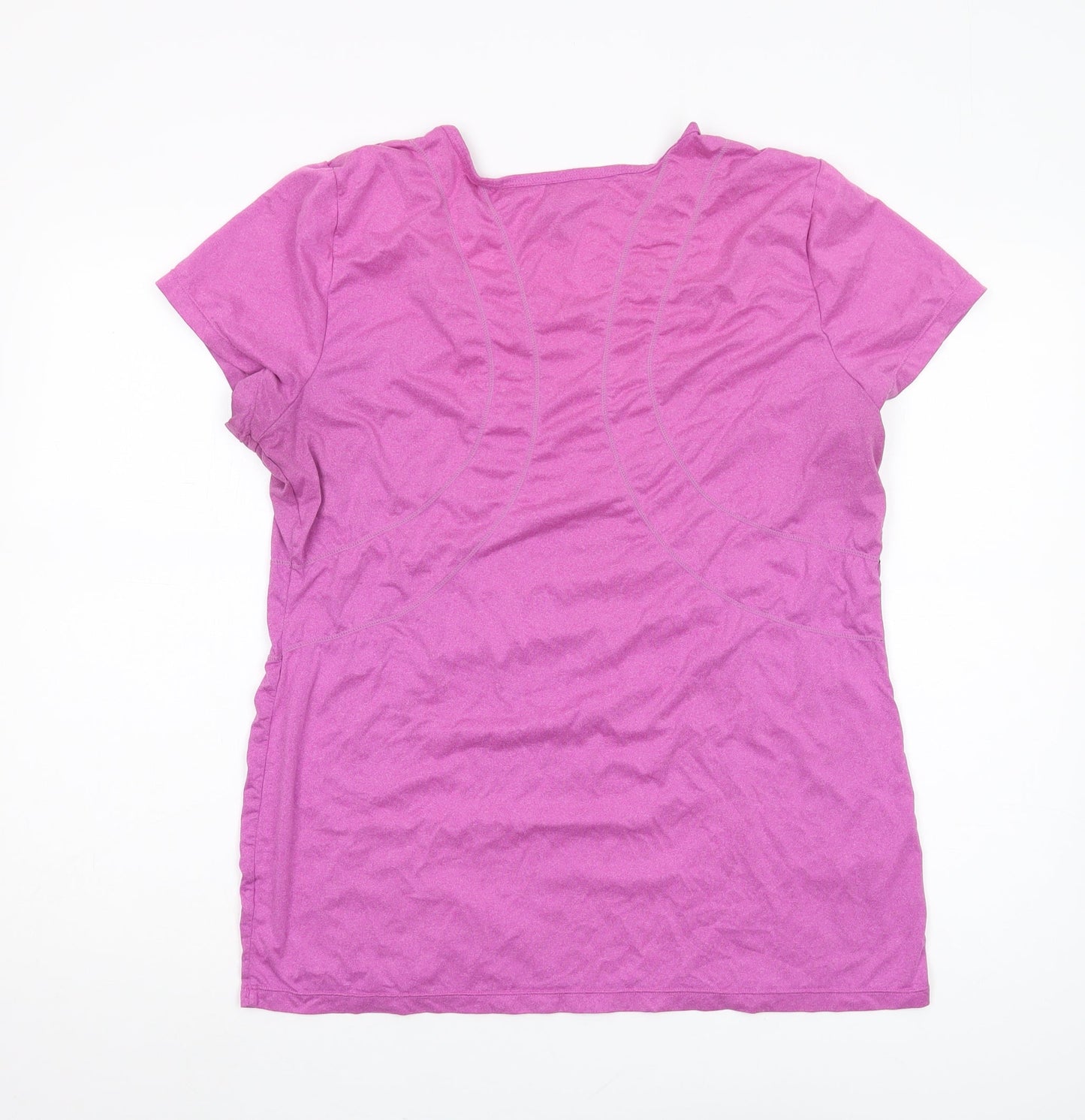 Reebok Women's Purple XL Activewear T-Shirt