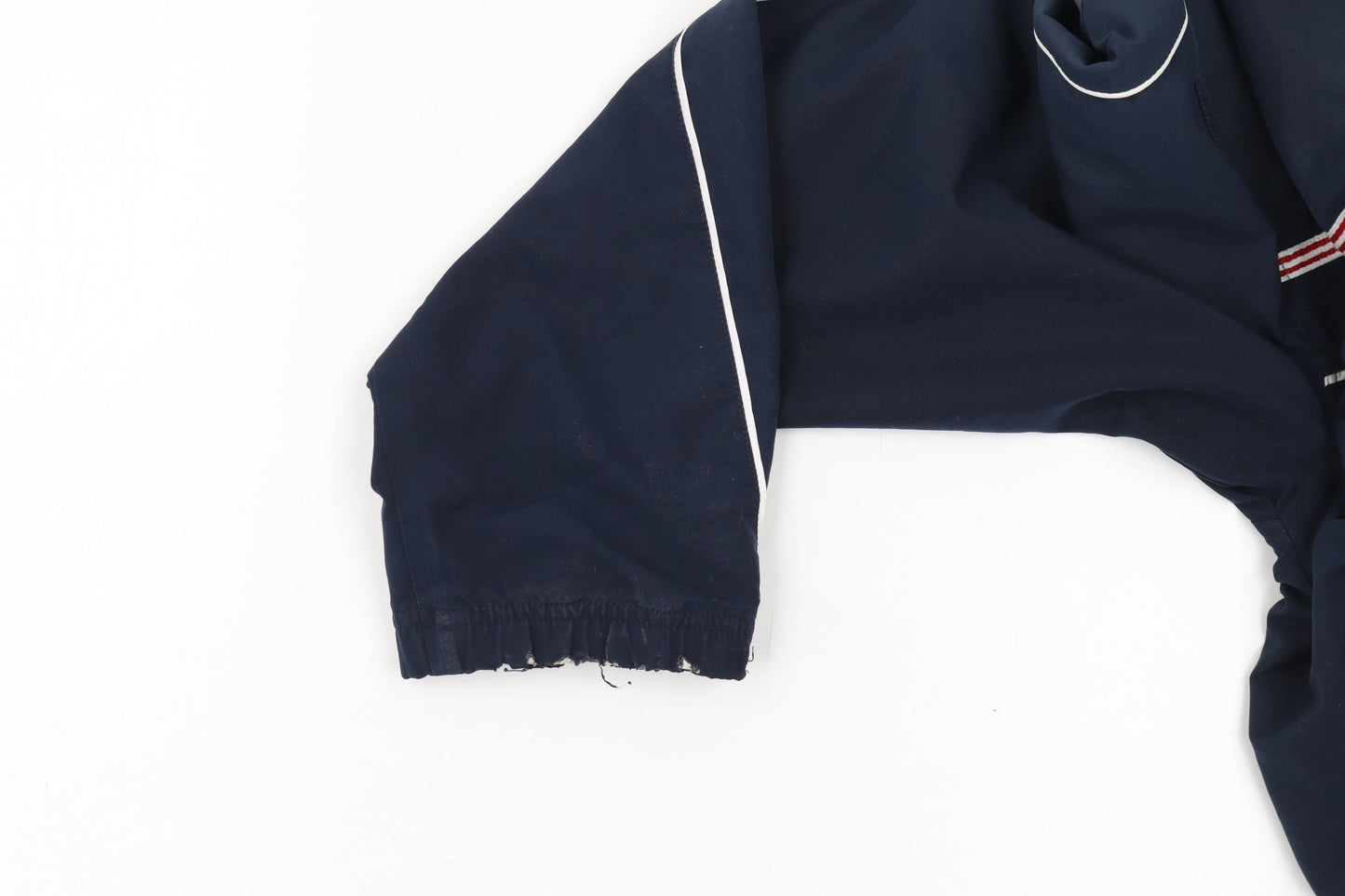 Reebok Men's Blue Basic Jacket M, Elastic Waist & Zip