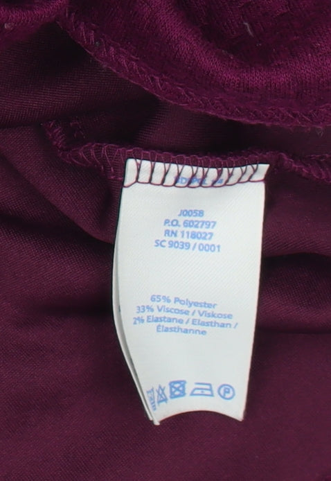 Boden Women's Purple Sheath Dress Size 10, Versatile & Chic