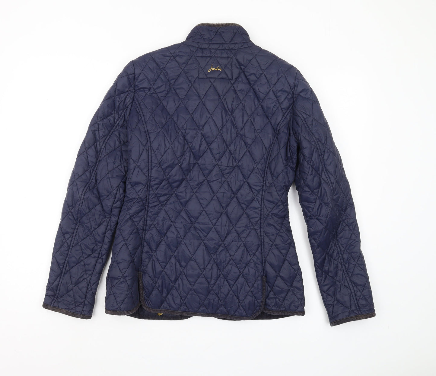 Joules Women's Blue Quilted Jacket Size 10