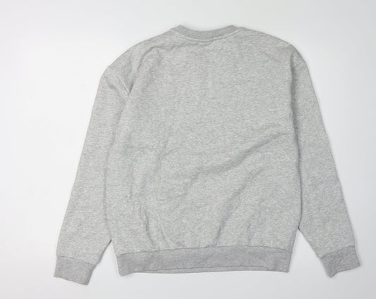 Puma Men's Grey Crew Neck Sweatshirt - Size M