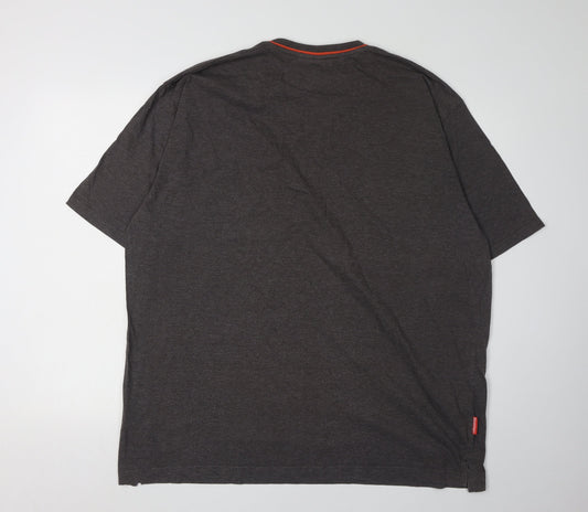 Slazenger Men's Grey 2XL V-Neck T-Shirt