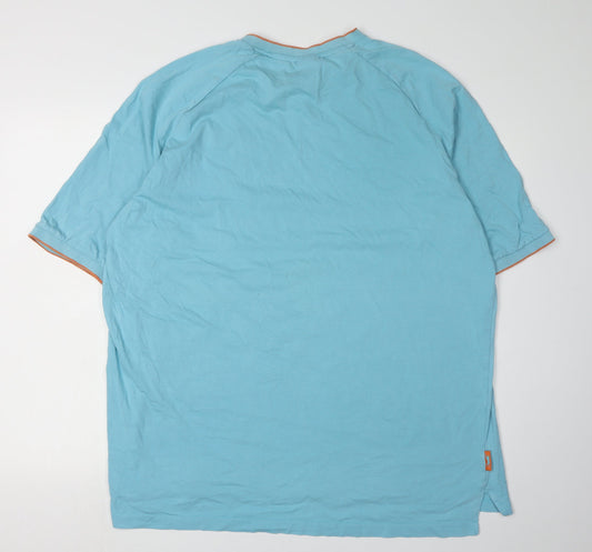 Slazenger Men's Blue V-Neck T-Shirt 2XL