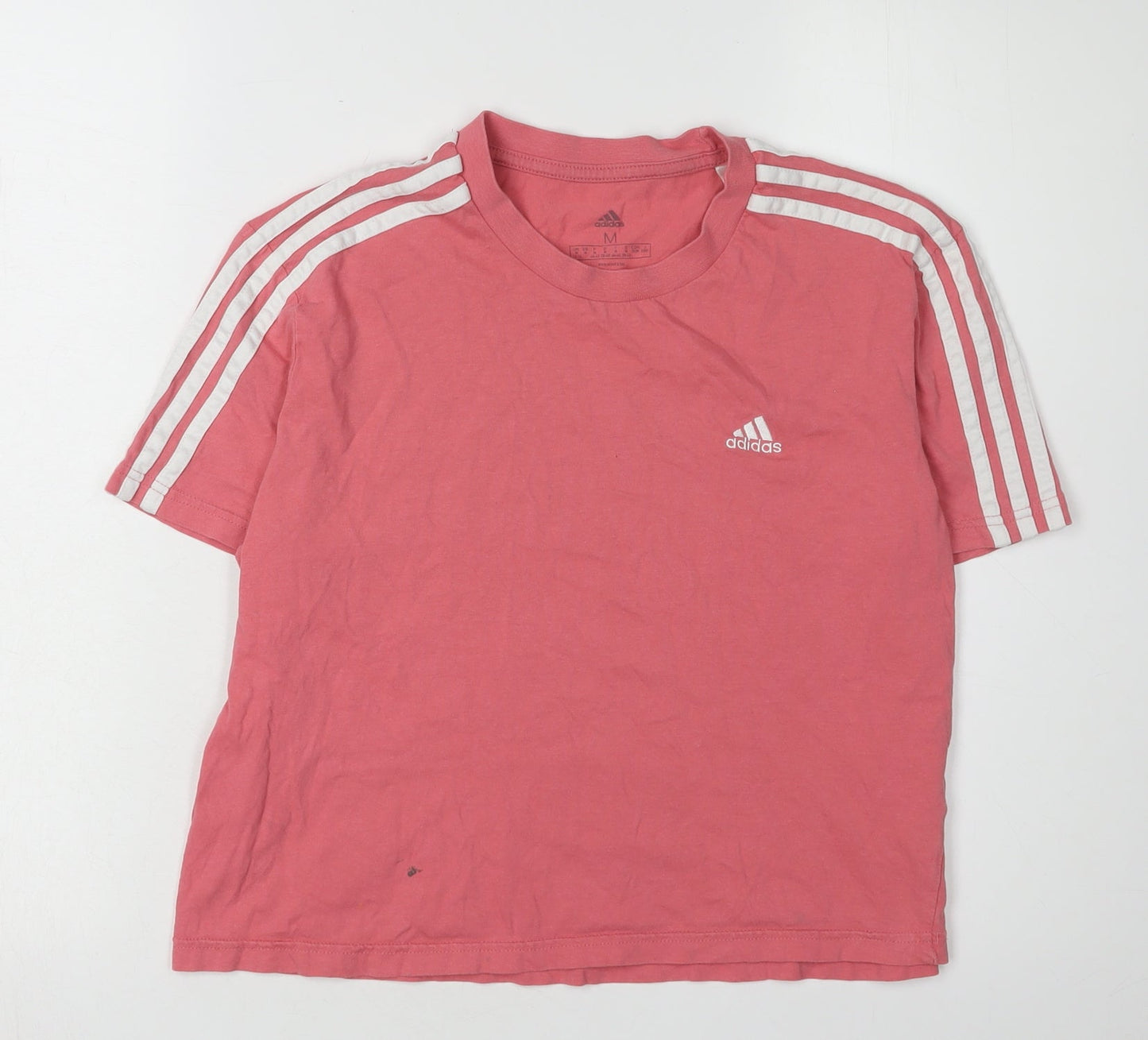 Adidas Unisex Pink T-Shirt M - Casual & Sporty