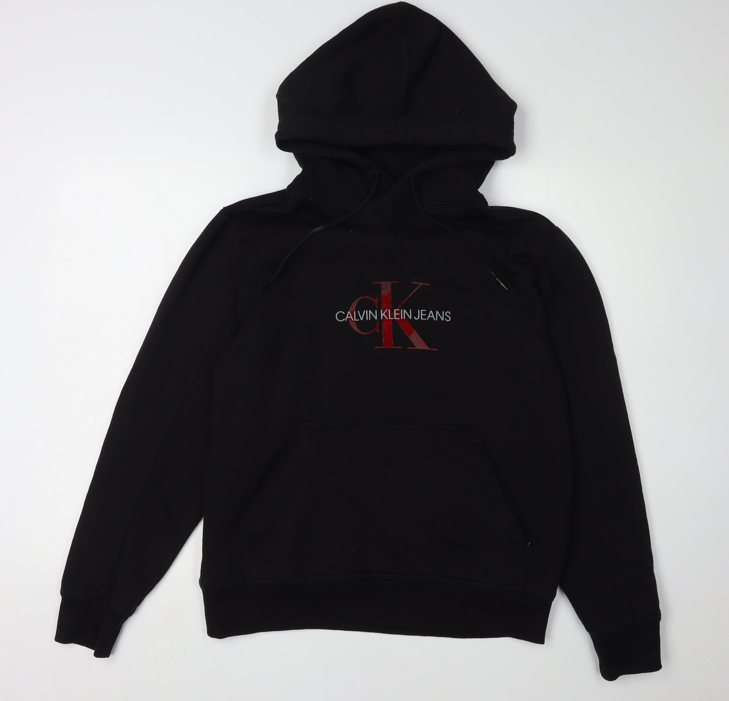 Calvin Klein Jeans Men's Medium Black Hoodie