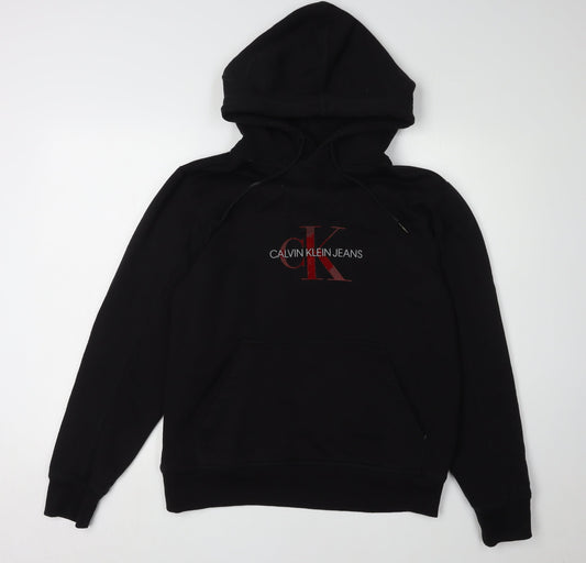 Calvin Klein Jeans Men's Medium Black Hoodie