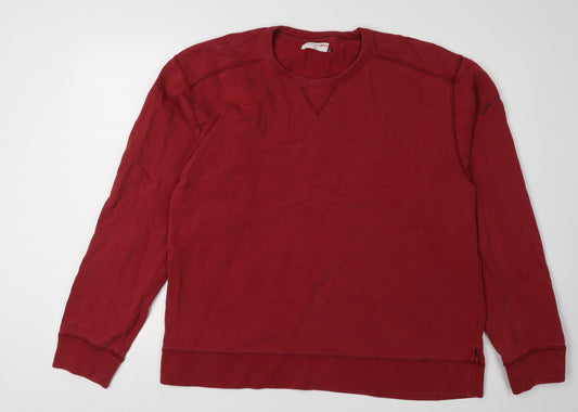 Lee Cooper Men's Red XL Pullover Sweatshirt