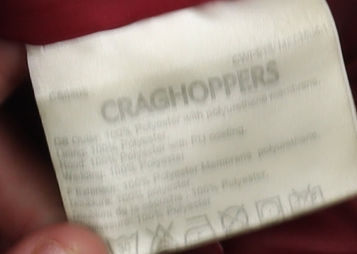 Craghoppers Women's Black Softshell Jacket Size 8