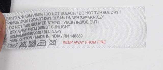 South Coast Men's Black Chino Shorts Size 32