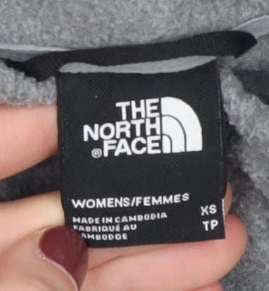 The North Face Women's Grey Fleece Pullover XS