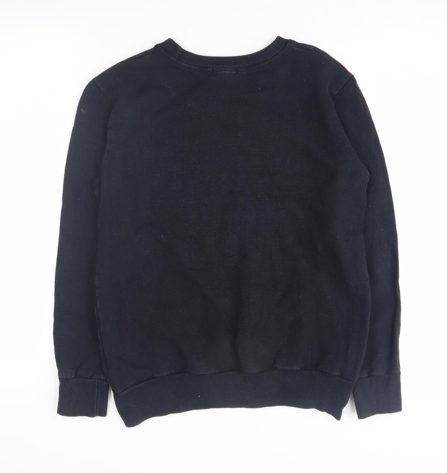 Kenzo Women's Black Graphic Pullover Sweatshirt Size S
