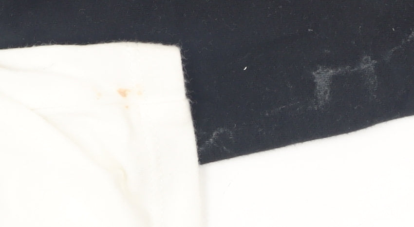 Hollister Women's White S Ringer T-Shirt Long Sleeve