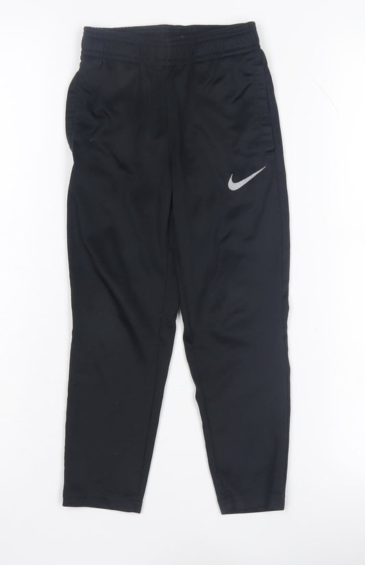 Nike Boys Black Jogger Trousers S-4Y Activewear