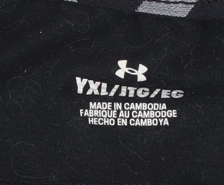 Additional view of Under Armour boys’ black xl jogger trousers