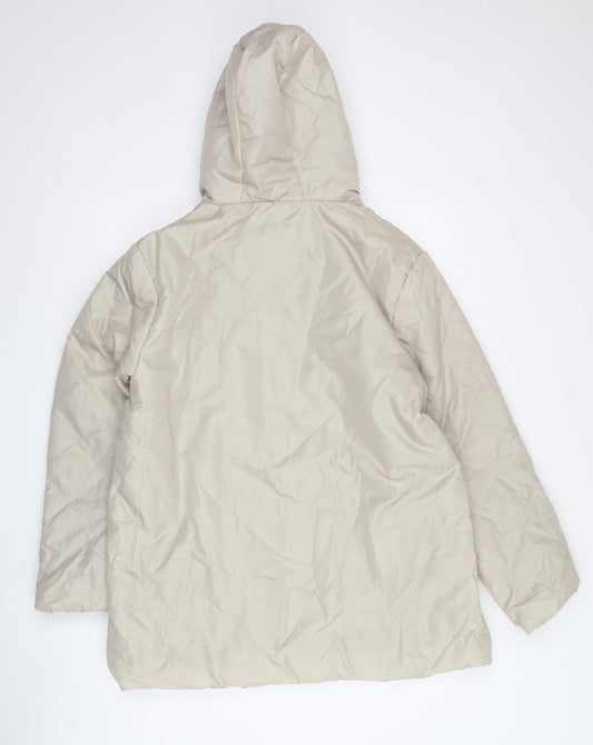 Anne De LanCay Women's Beige Puffer Jacket - M