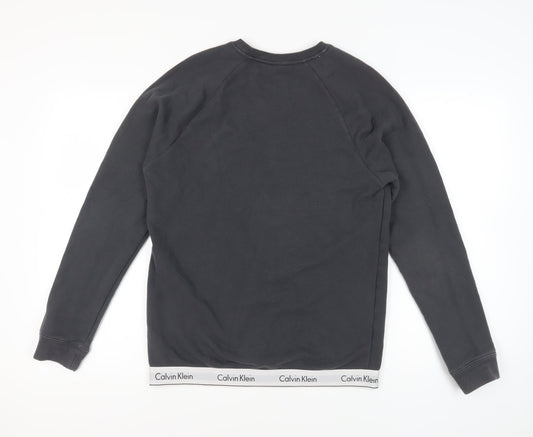 Calvin Klein Men's Black M Sweatshirt Pullover