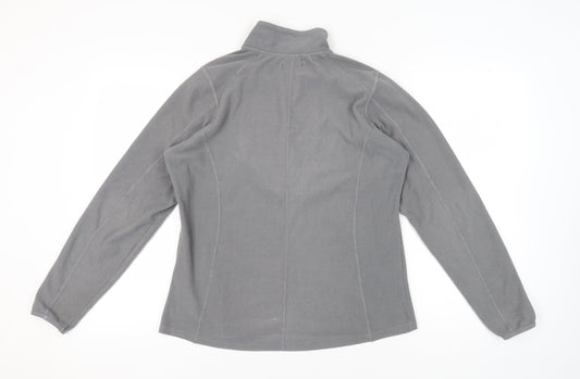 Donnay Women's Grey Fleece Pullover Sweatshirt Size 14