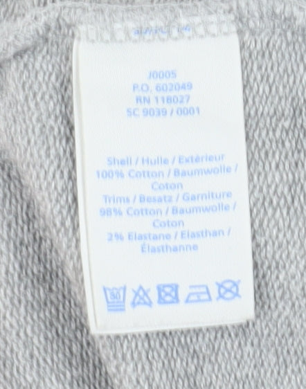 Boden Women's Grey Embroidered Sweatshirt - M