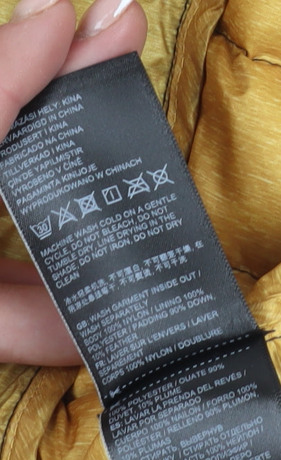 Superdry XS Men's Black Puffer Jacket, Hooded, New