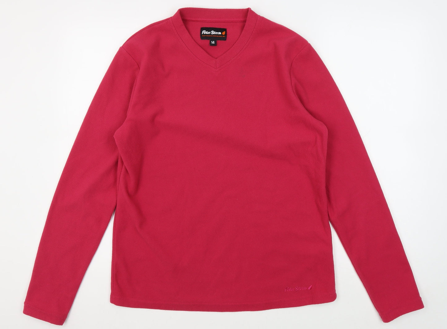 Peter Storm Women's Red Pullover Sweatshirt Size 14