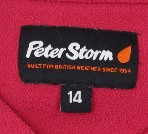 Peter Storm Women's Red Pullover Sweatshirt Size 14