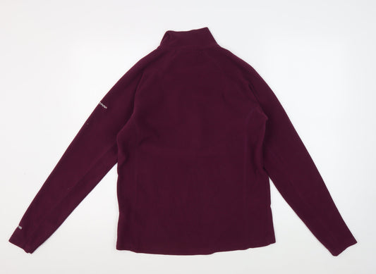 Trespass Women's Purple Fleece Pullover Sweatshirt Size L