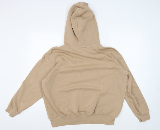 Nike Beige Pullover Hoodie S - Unisex Adults