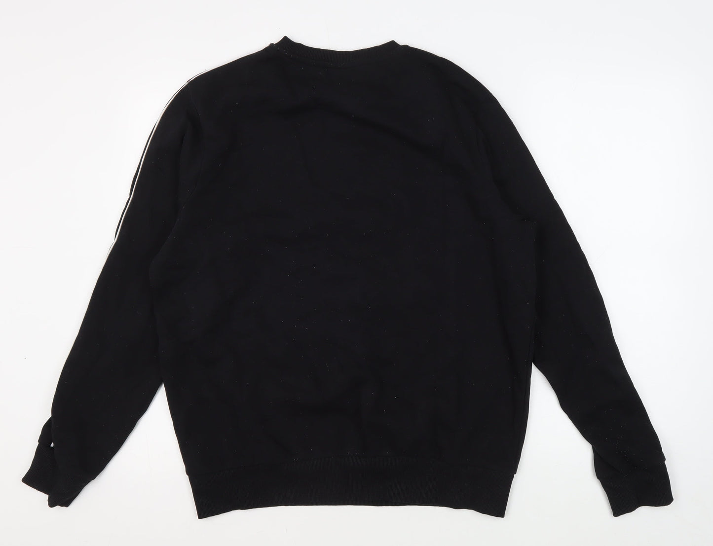 FILA Men's Black Pullover Sweatshirt M Graphic