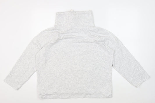 FatFace Women's Grey Pullover Hoodie Size 12