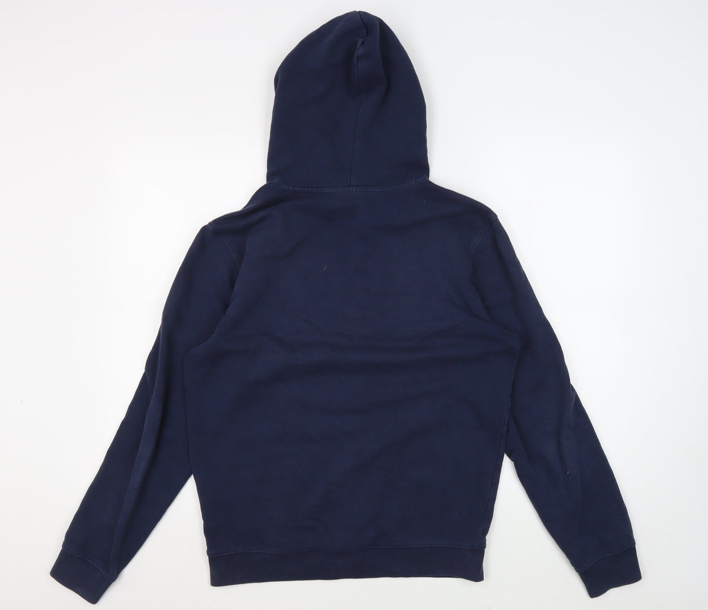 Champion Men's Blue Logo Hoodie S Pullover