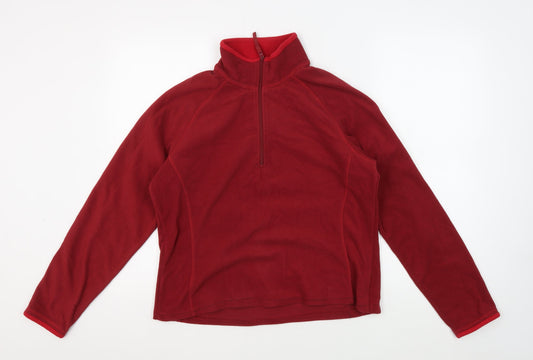 Mountain Warehouse Red Women's Pullover Sweatshirt Size 14