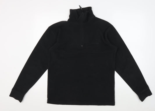 Trespass Men's Black Pullover Fleece Sweatshirt S