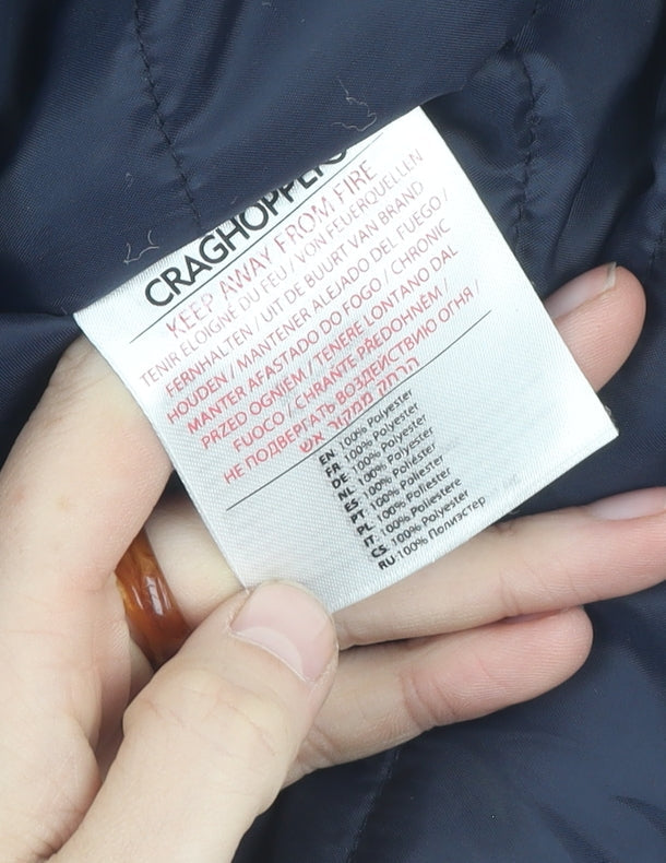 Craghoppers Blue Unisex Waterproof Jacket Size 42