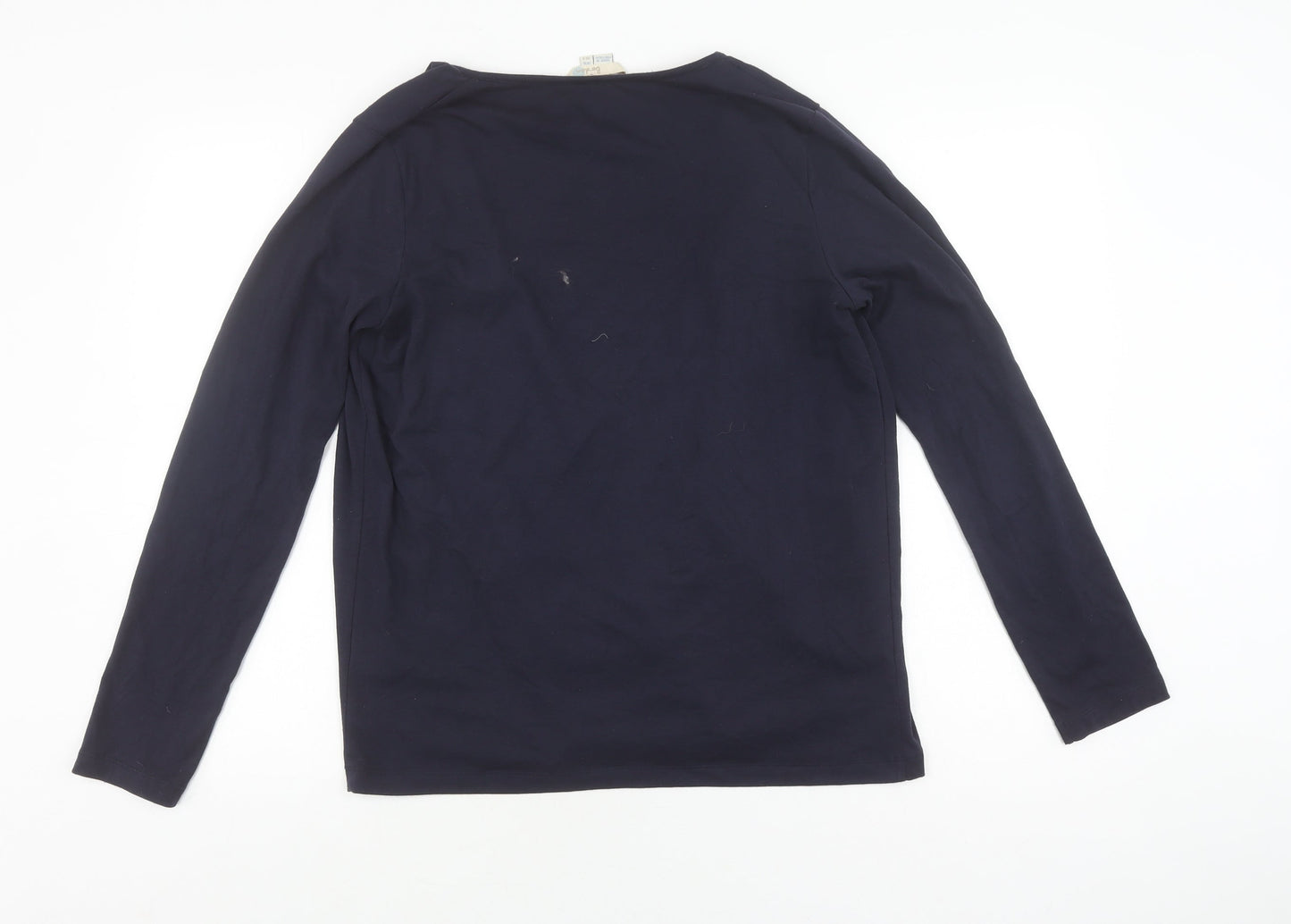 Boden Women's Black Boat Neck Jumper Size 10