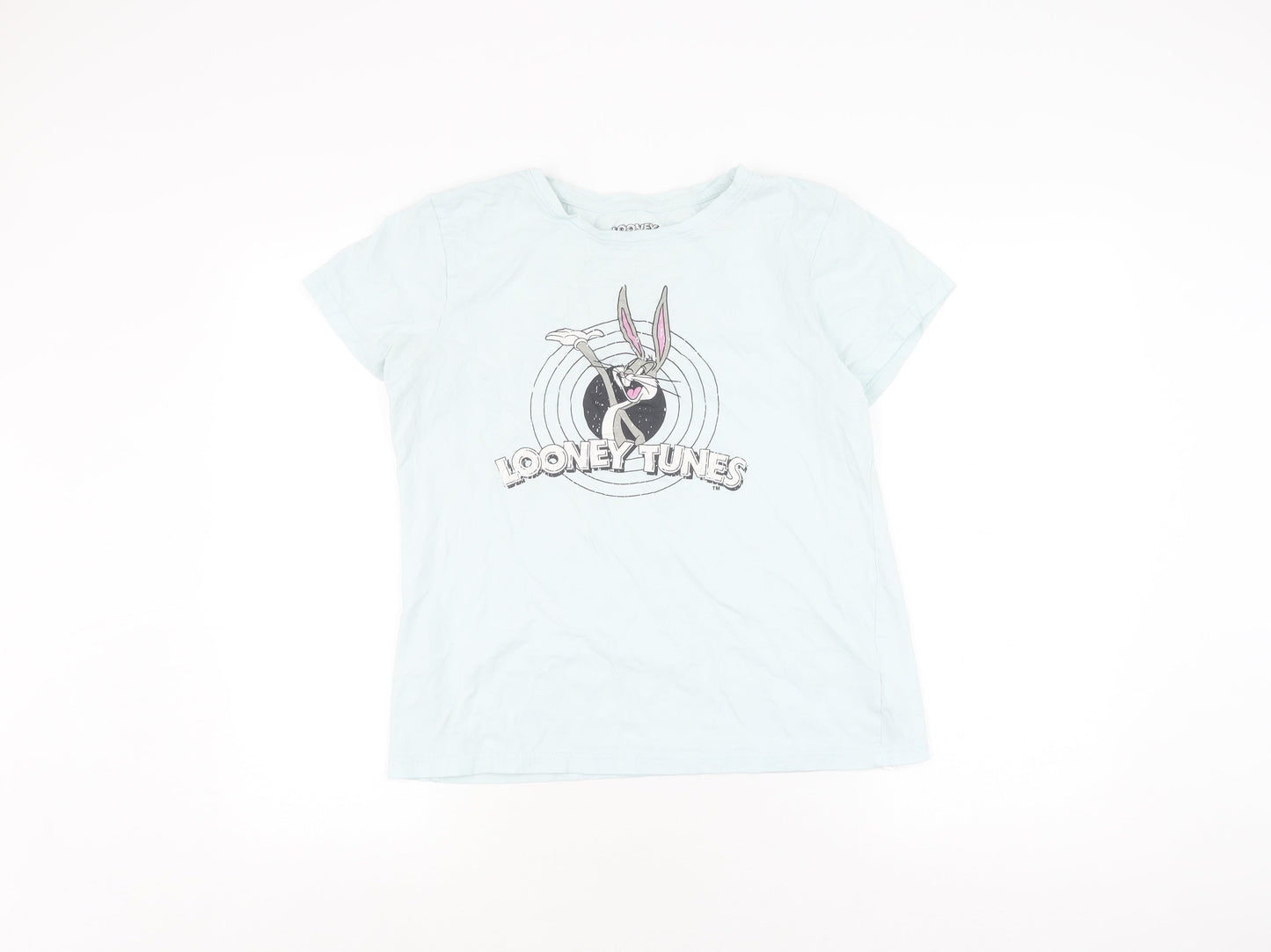 Looney Tunes Women's Blue M Cartoon T-Shirt