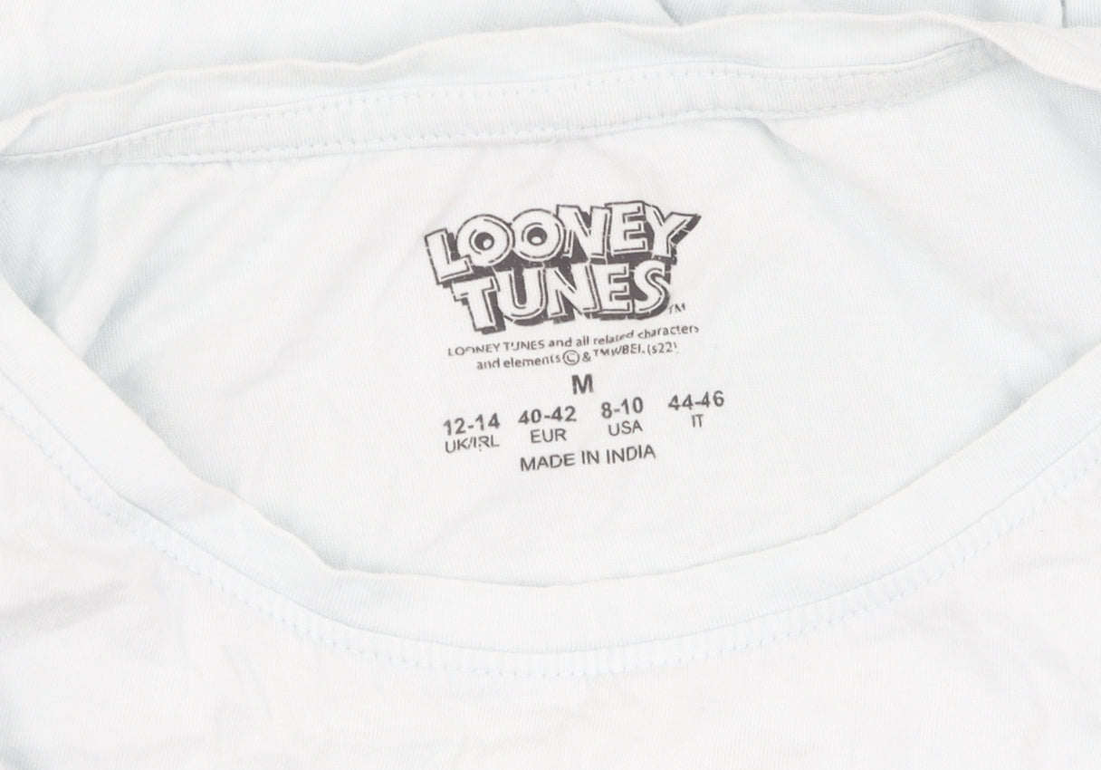 Looney Tunes Women's Blue M Cartoon T-Shirt