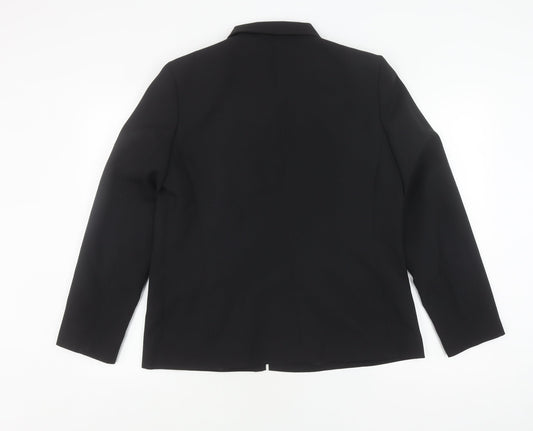 Bonmarché Women's Black Full Zip Jacket Size 14