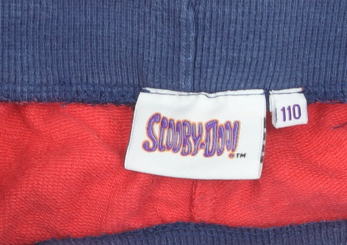 Scooby-Doo Boys Red Sweat Shorts 4 Years with Drawstring