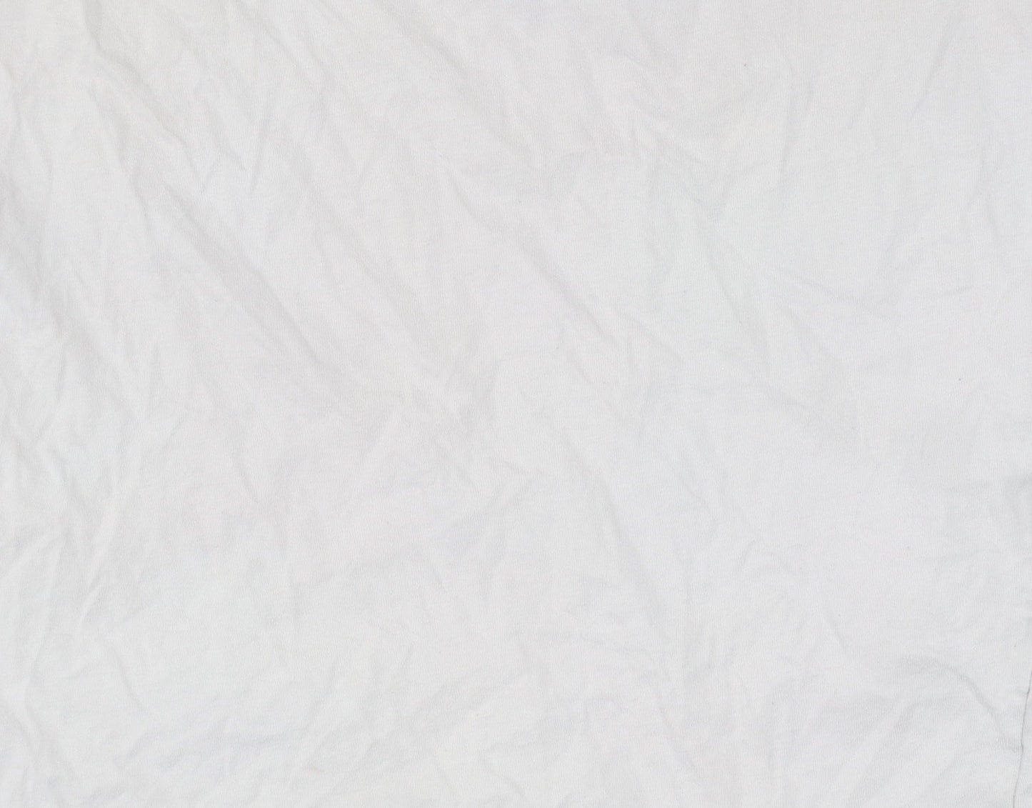 Hollister Men's White Crew Neck T-Shirt S