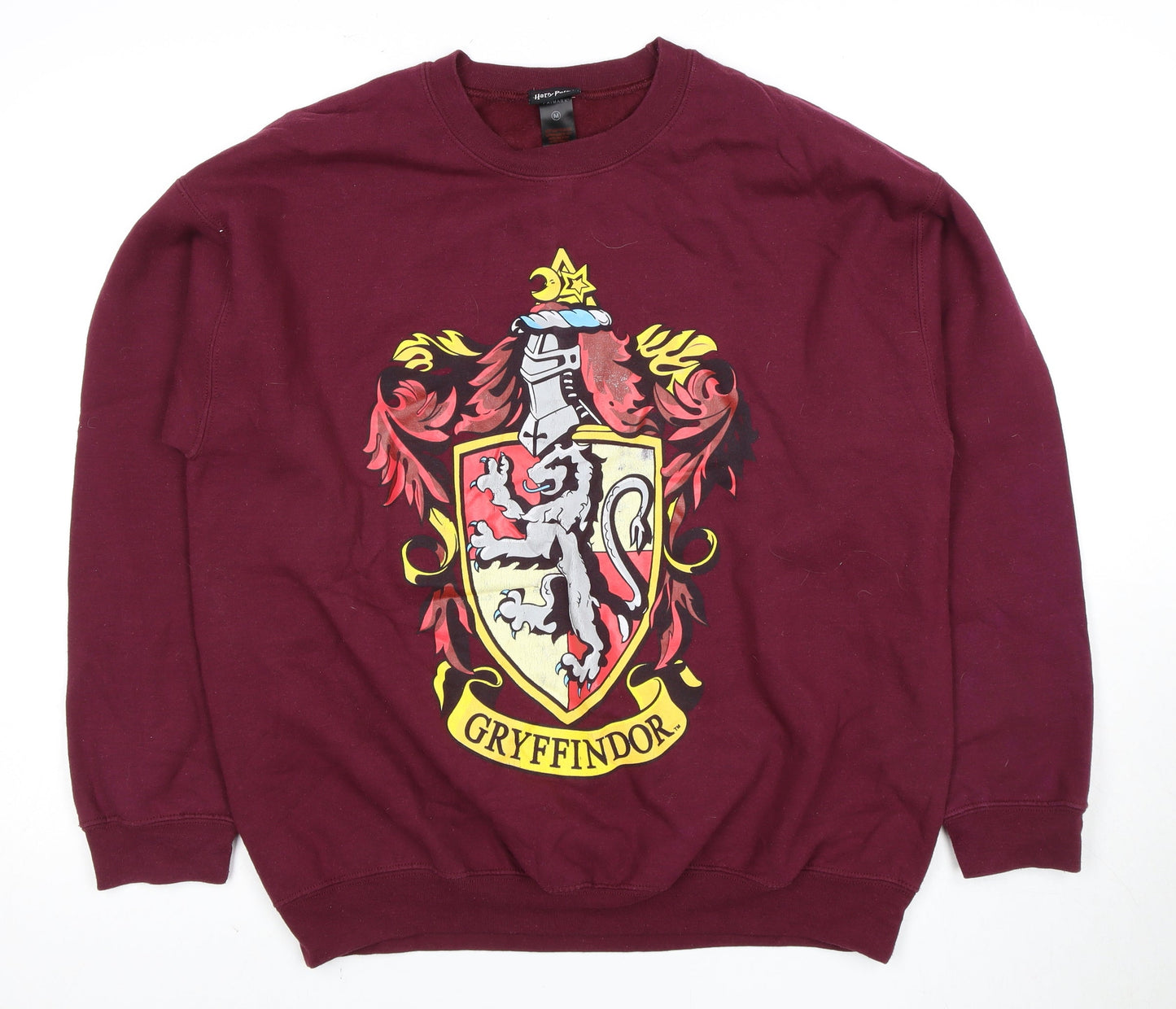 Harry Potter Unisex Adults Red M Gryffindor Sweatshirt