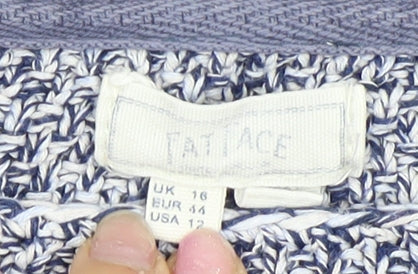 Fat Face Women's Multicoloured Cotton Pullover Jumper Size 16