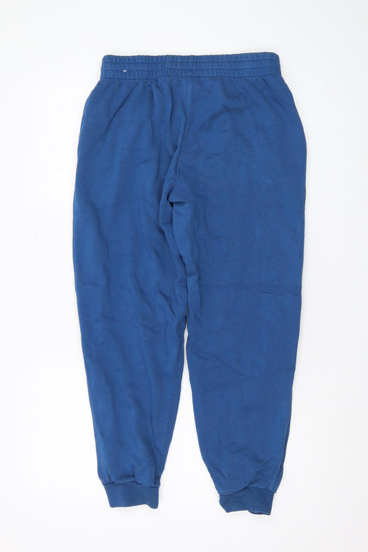 Nike Boys Blue Jogger Trousers XL Cotton Blend Casual