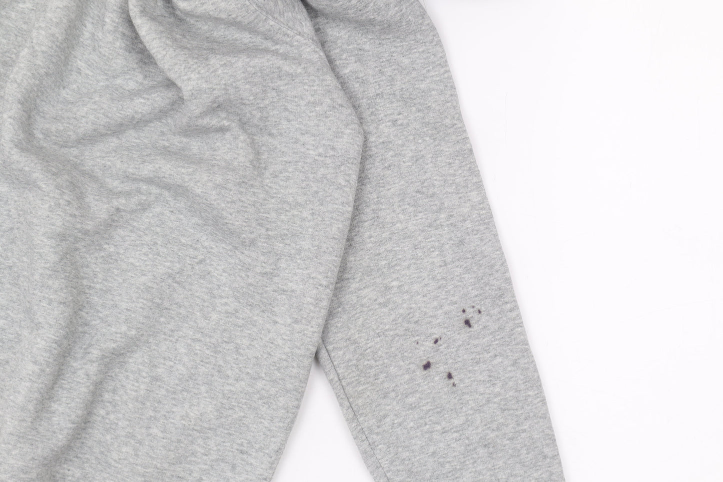 Nike Men's Grey Pullover Hoodie M with Logo